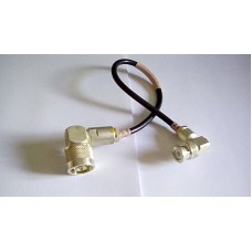 TEST CABLE 6 INCH LG BNC FEMALE TO N TYPE FEMALE